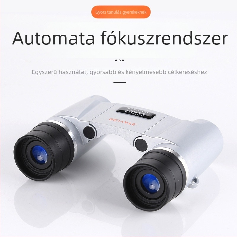 10x22 autofókusszal binokulár, HD kép, kültéri, hordozható, éjjellátó fotózáshoz – koncertekre és versenyekre