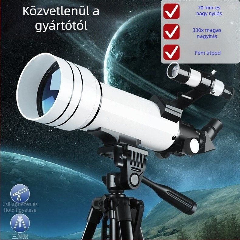 70400 csillagászati távcső kültéri tevékenységekhez – Boxia, nem importált