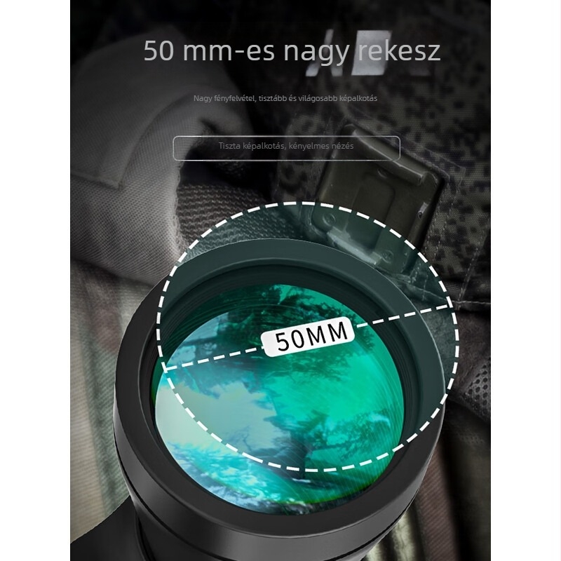 Celestron 10x50 Nagytávcső, Nagy Okulárral, Éjszakai Látással, Kültéri Koncertekhez és Sporteseményekhez