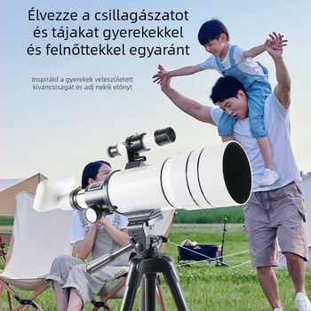 Star Guard 70300 csillagászati teleszkóp, nagy kijelző, Wi‑Fi, professzionális megfigyelés