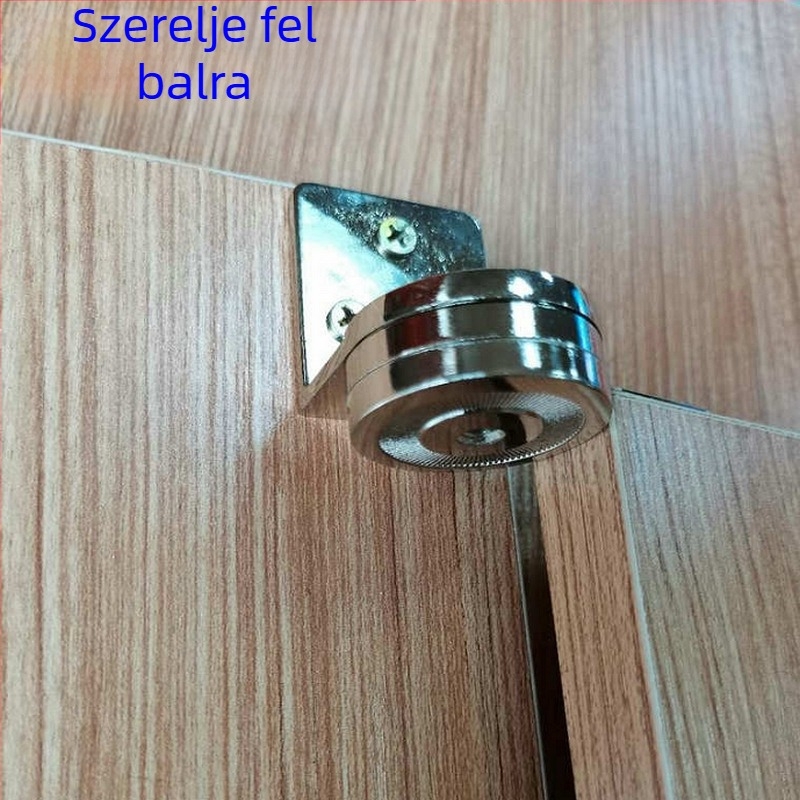 Zsanér állítható megállással – 180° forgás, cinkötvözet, elektroplattázás, LCD-kijelzők és megfigyelő kamerákhoz
