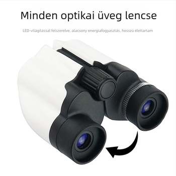 Gyerekeknek készült binokli 10x22-es, nyakpánttal