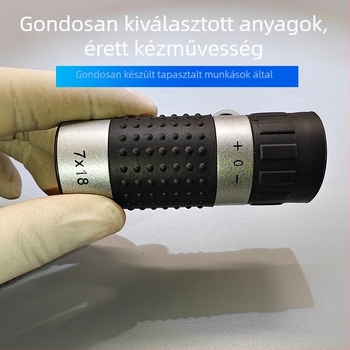 Haoxuan monokuláris teleszkóp szabadban történő megfigyelésre — hordozható mini modell, nagy teljesítmény, nagy felbontás