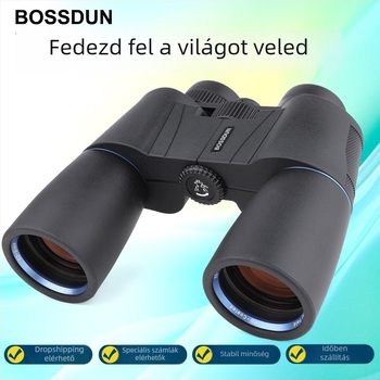 12x50 binokulár madármegfigyeléshez és utazásokhoz, éjszakai látással