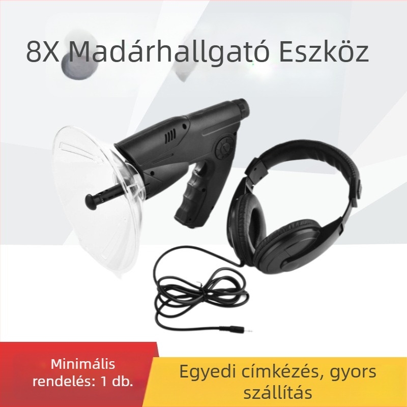 Madárfigyelő monokuláris távcső, 8x nagyítás, modell 8x21