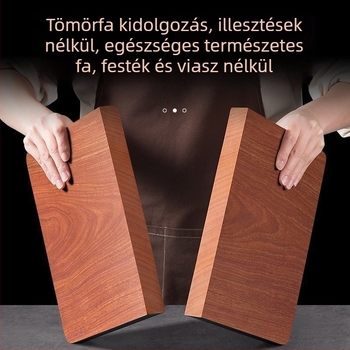 Konyhai tömör rosewood vágódeszka, penészálló faanyagból