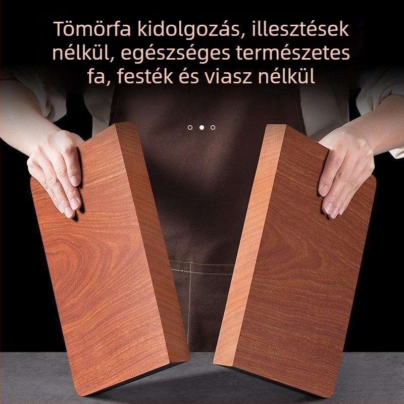 Konyhai tömör rosewood vágódeszka, penészálló faanyagból