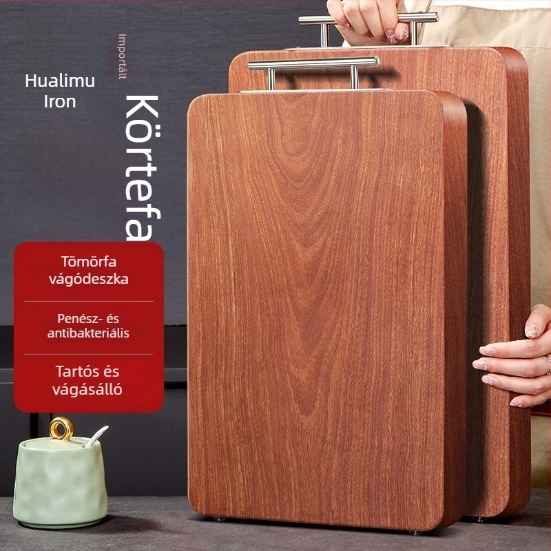 Konyhai tömör rosewood vágódeszka, penészálló faanyagból