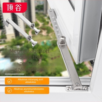 Dinggu Rozsdamentes acél ablak-tartó – Knob Multi-Gear Wind Brace, Modell DGDKFC001