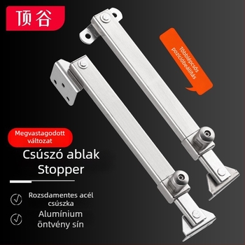 Dinggu Rozsdamentes acél ablak-tartó – Knob Multi-Gear Wind Brace, Modell DGDKFC001