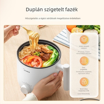 Midea XZE1612 2L Ötfunkciós elektromos főzőedény belső orvosi kő tartállyal és grill/shabu-shabu funkcióval