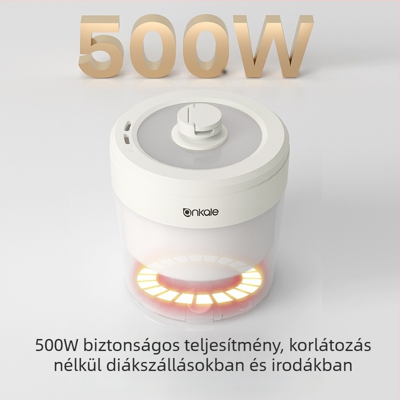 Elektronikus főző Ankale A101 – kapacitás 2 L-ig, egy személyes használatra, kerámia belső tartály, gombos vezérlés, grill és shabu-shabu