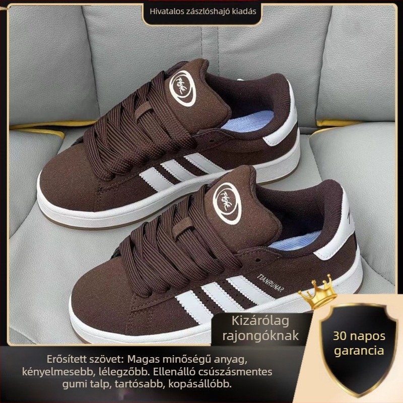 Női mindennapi sneaker, légáteresztő és csúszásmentes, felsőrész: mű PU, talp: gumi, zárás: fűző