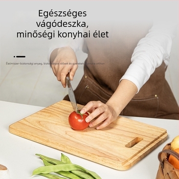 Gumi-fa vágódeszka, tömörfa konyhai vágódeszka