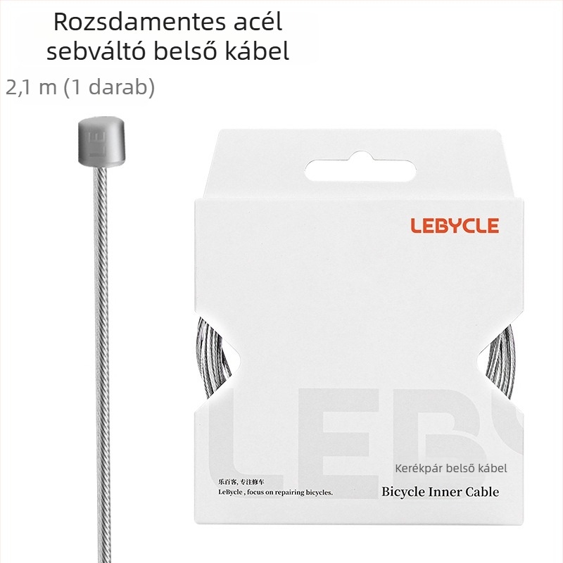 Rozsdamentes acél belső kábelek a váltóhoz és a fékhez, univerzális kiegészítők kerékpárokhoz: mountain, országúti és összecsukható