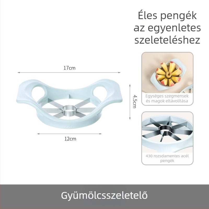 FaSoLa Virág formájú almaszeletelő — többfunkciós gyümölcsszeletelő magkivonóval