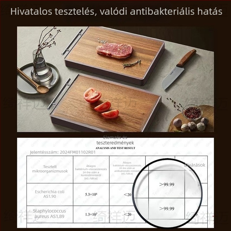 Rozsdamentes acél vágódeszka, nordic stílus, 2023 nyári bevezetés, licenc Zhejiangxk16-204-01768
