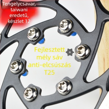 Hegyi kerékpár tárcsafék csavarok — Torx T25 fej, hatszögletű beépítés, HS1/G3, JSHOU BIKE