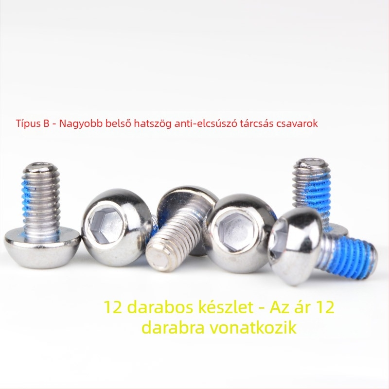 Hegyi kerékpár tárcsafék csavarok — Torx T25 fej, hatszögletű beépítés, HS1/G3, JSHOU BIKE