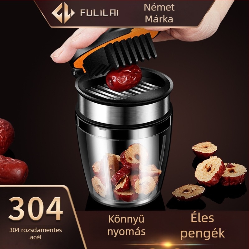 Gyümölcs elválasztó, 304 rozsdamentes acél, testreszabható feldolgozás, logó nyomtatás, modern minimalista stílus
