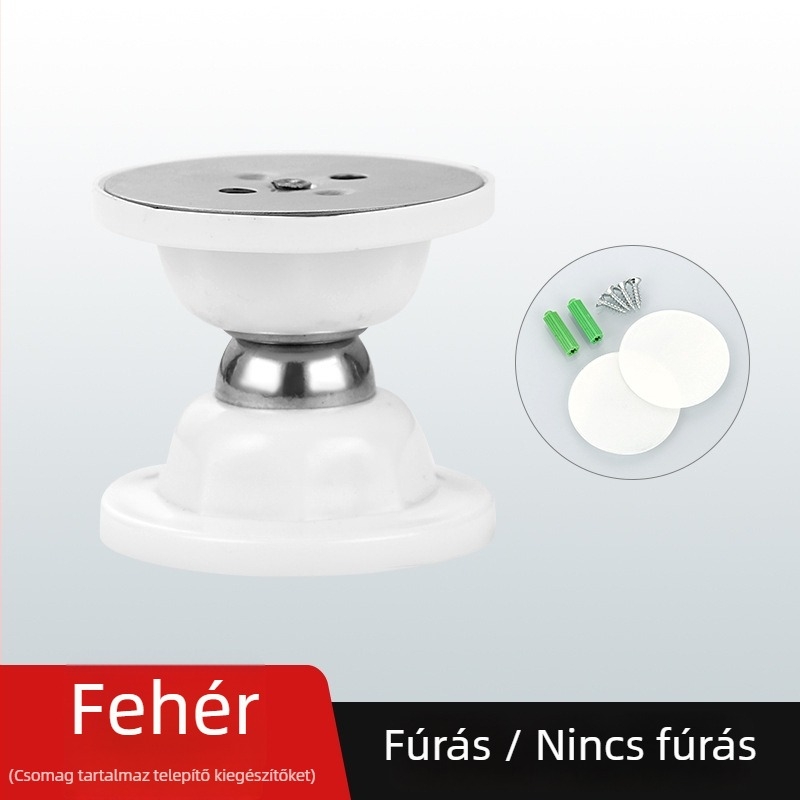 Silikon ajtóstop, falra szerelhető, sima felület, modern stílus