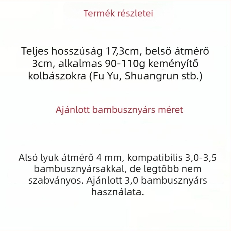 Kezdőknek készült rozsdamentes acél kolbászbefűző eszköz — minimalistikus kialakítás, bevezetve 2013 tavaszán