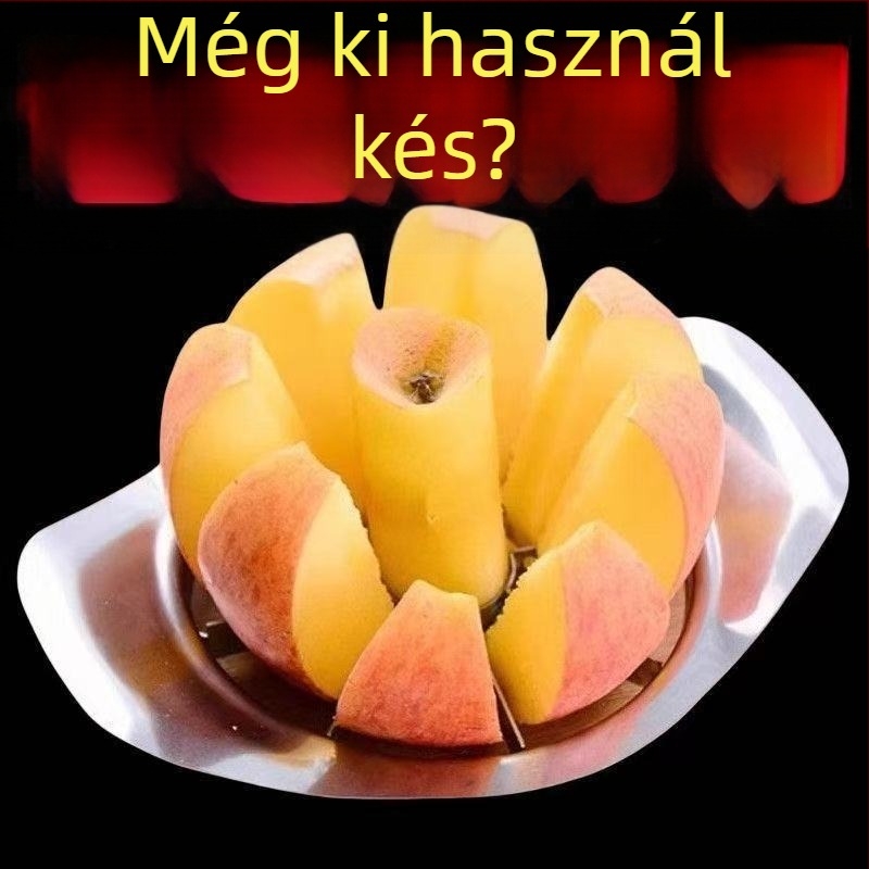 almás vágó rozsdamentes acélból – gyümölcs elválasztó a magkivágásához