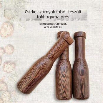 Fokhagymaprés Chicken Wing Wood-ból, modern minimalista dizájn
