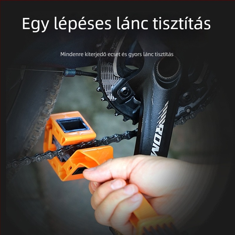 Kerékpár lánctisztító kefe út- és hegyi kerékpárokhoz, nagy méretű, PC anyag, Yiquan márka, nem importált