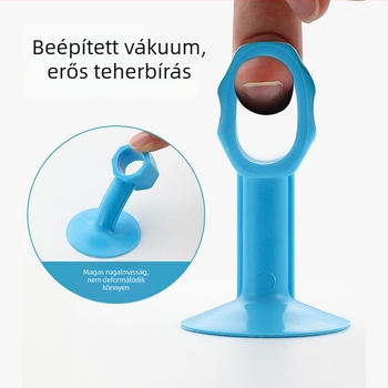 Silikon ajtóstopper, falra szerelhető CT-01, fúrás nélkül, modern egyszerű stílus