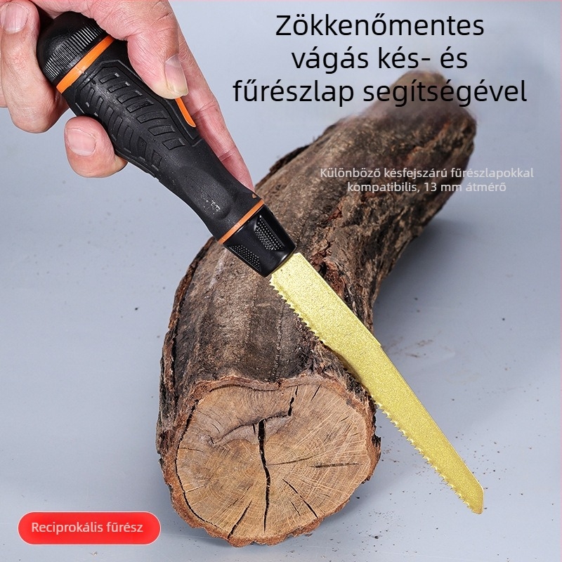 Többfunkciós, kétirányú fűrészlap fogó – sima vágás, egyszerű telepítés, hordozható tárolás – Márka: Enjoy; Anyag: Gumi
