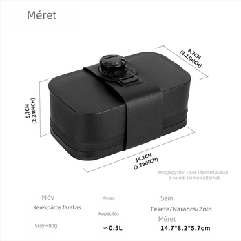 Hátsó ülés táska kerékpárhoz – PVC anyag, vízálló, márka RZAHUAHU