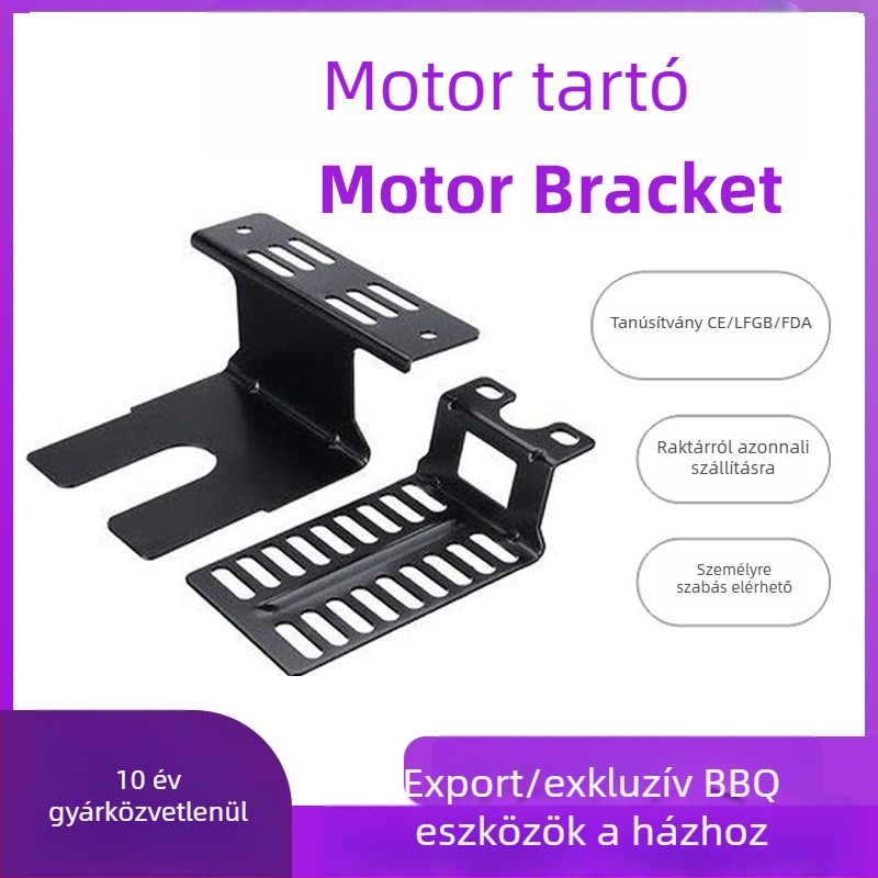 Elektromos grill tartó, univerzális illeszkedés, modern minimalistikus kialakítás, kompatibilis minden sütővel.