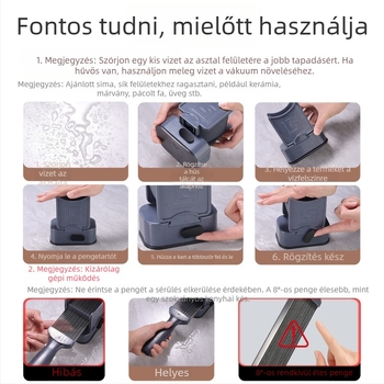 Niu Xiang P6104 húsdaraboló — 304 rozsdamentes acél, többfunkciós szeletelő-kockázó eszköz