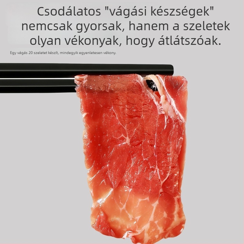 Niu Xiang P6104 húsdaraboló — 304 rozsdamentes acél, többfunkciós szeletelő-kockázó eszköz