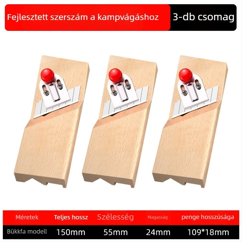 Gipszkarton él chamfer eszköz, V-szögű 45°, kétirányú használatú vágó kés, famegmunkáláshoz