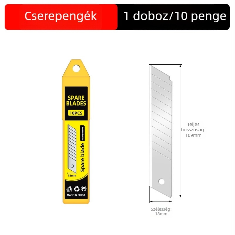 Gipszkarton él chamfer eszköz, V-szögű 45°, kétirányú használatú vágó kés, famegmunkáláshoz
