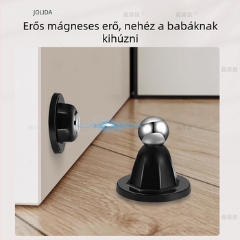 Ajtóstop szilikonból, vákuumos felülettel, padlóhoz rögzített, modell JY-104, automata vezérlés, fúrás nélkül