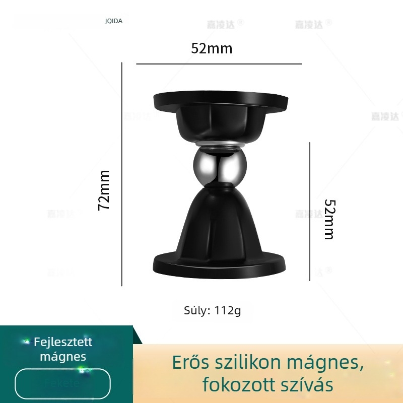 Ajtóstop szilikonból, vákuumos felülettel, padlóhoz rögzített, modell JY-104, automata vezérlés, fúrás nélkül