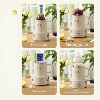 Materialist HE703 Hordozható hűtőpohár – forró és hideg, irodai használatra