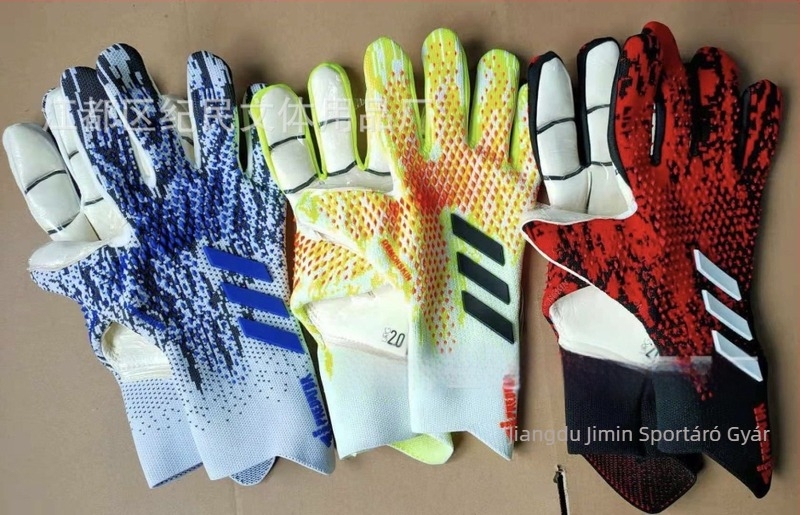 Futball kapus kesztyűk, latex anyagból, márka jimin, uniszex, testreszabható