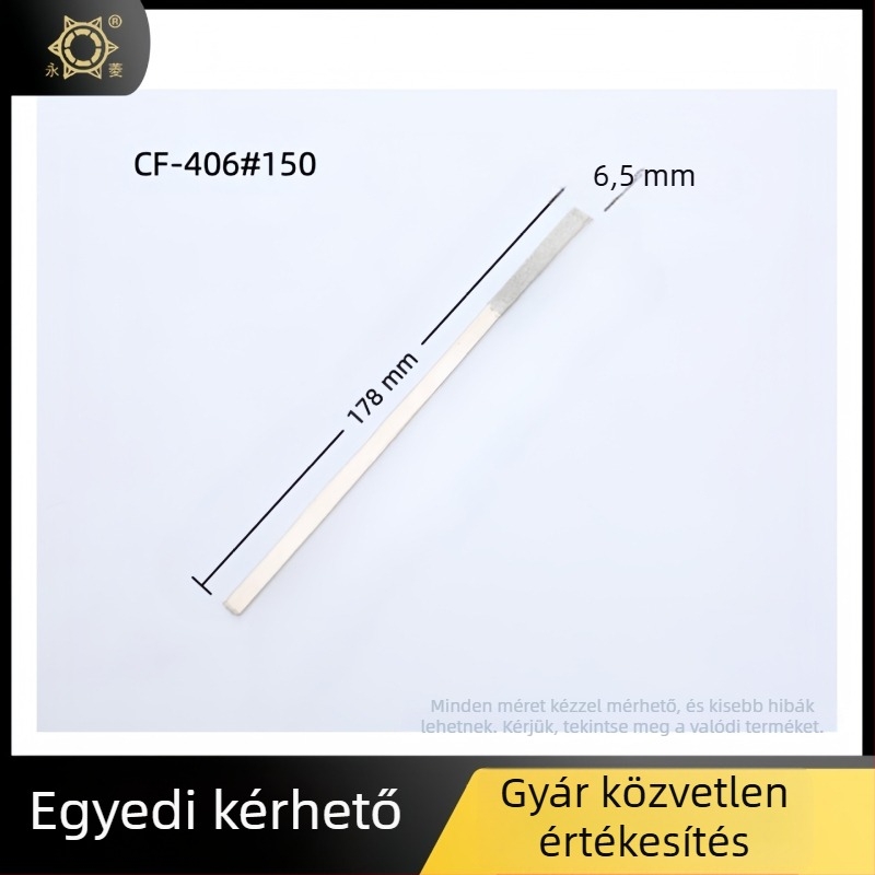 Különféle gyémánt sík reszelő készlet középfogú, egyszálcsiszoló szemcével, nemvasfémekhez