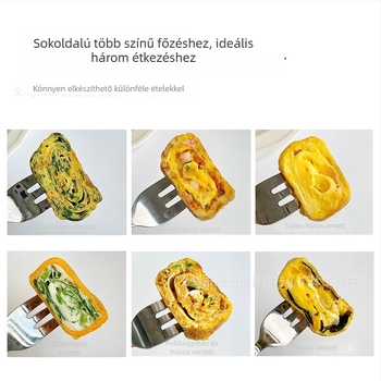 Omlett készítéséhez tervezett serpenyő - Tapadásmentes, Finom vasból, Modell KLL