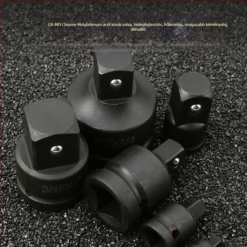 Sleeve- és négyzetes adapter elektromos szerszámokhoz