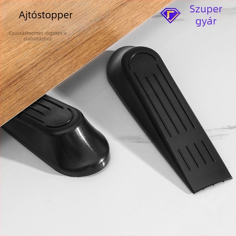 Gyermekbiztonságos ajtó stopper (modell: műanyag ajtó stopper; anyag: TPR+PP; tömeg: 12 g; telepítés: padlóra szerelve; stílus: modern egyszerű)