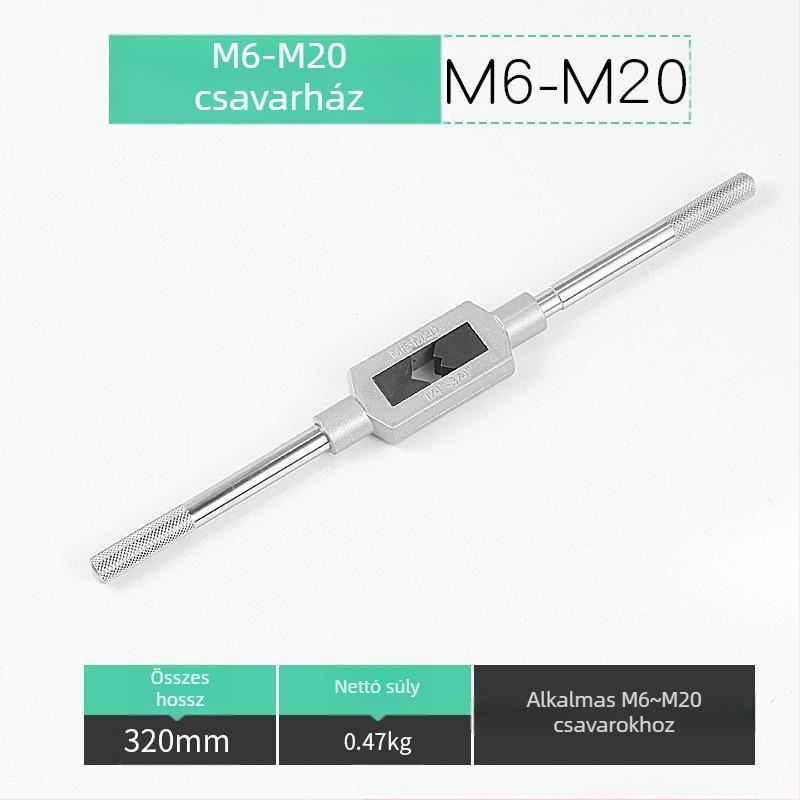 Xiaqiu Kézi menetkészlet – Kézi eszköz metrikus és imperiális menethez (taps és dies) Modell 1010835263