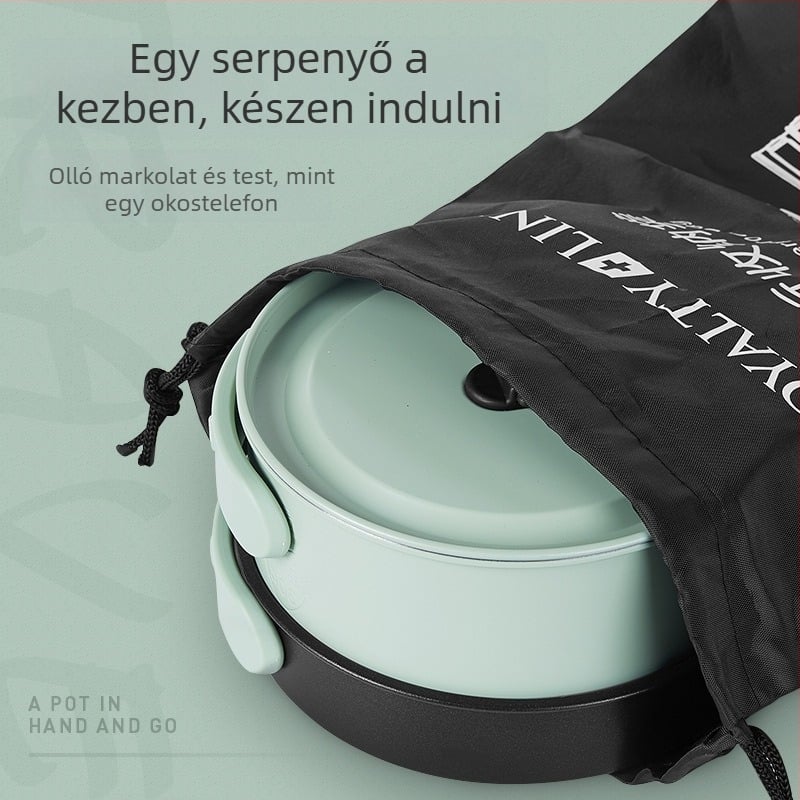 Összecsukható hordozható elektromos forró fazék kollégiumba és otthonra, multifunkcionális, kompakt konyhai eszköz