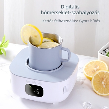USB-vezérelt mini italhűtő és melegítő — modell HD-09L, 90W, 220V