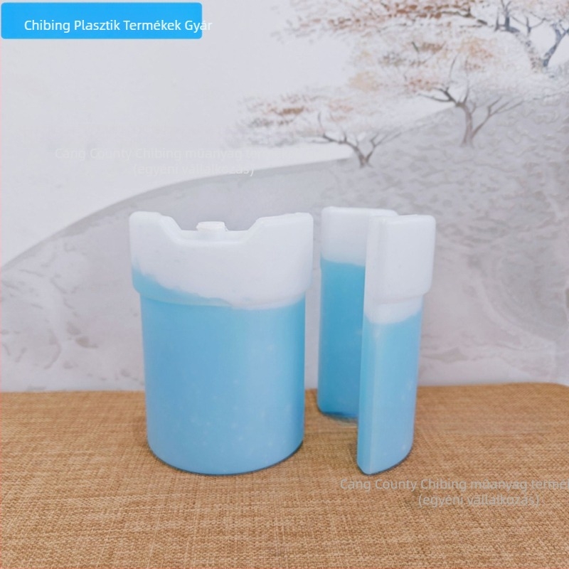 Anyatejhez készült jégkocka doboz — hordozható, gyors hűtés, műanyag