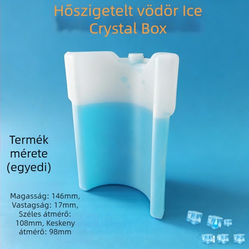 Anyatejhez készült jégkocka doboz — hordozható, gyors hűtés, műanyag
